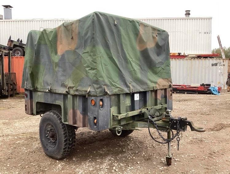 US Army M1101 Silver Eagle Humvee, Trailer, Hummer H1