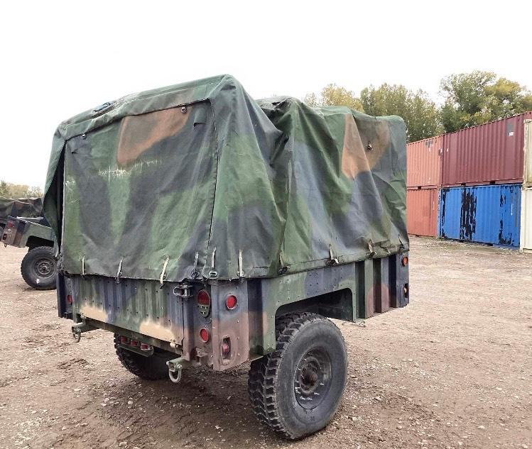 US Army M1101 Silver Eagle Humvee, Trailer, Hummer H1