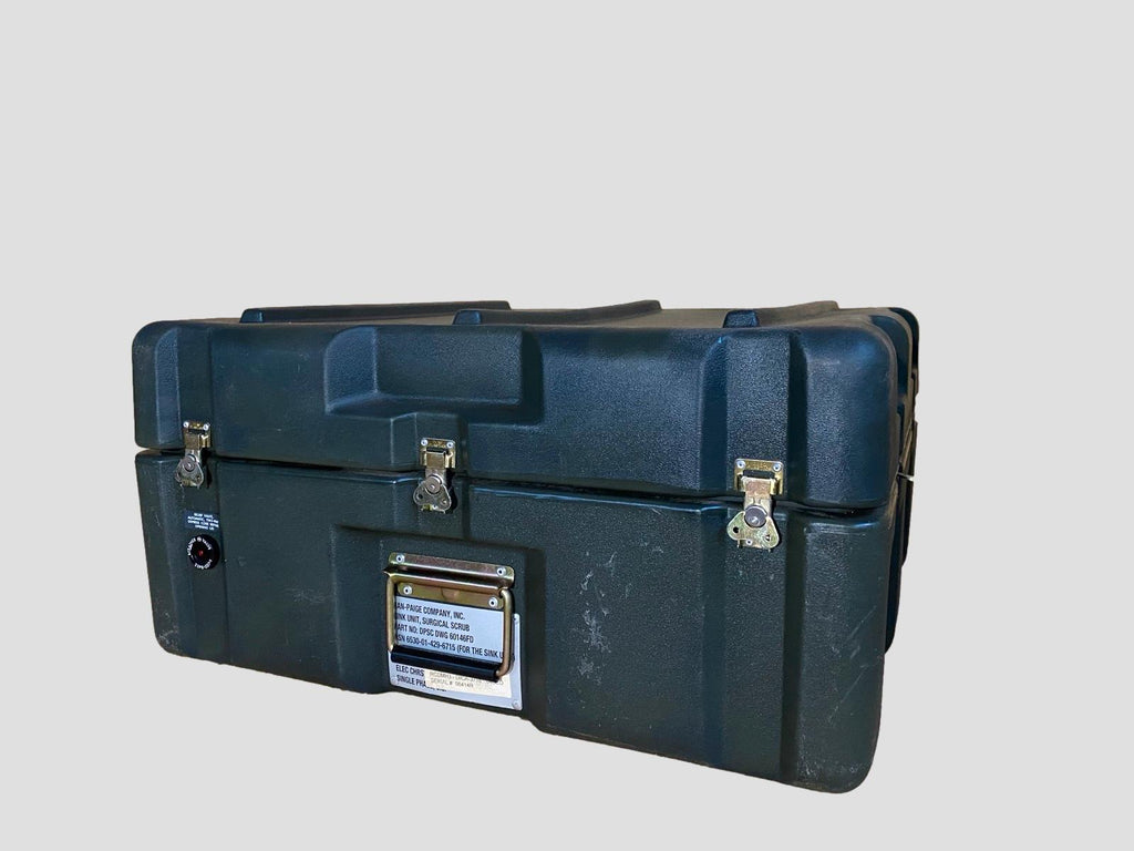 US Army Feld Medical Waschbecken Outdoor Camping Sink Unit BE