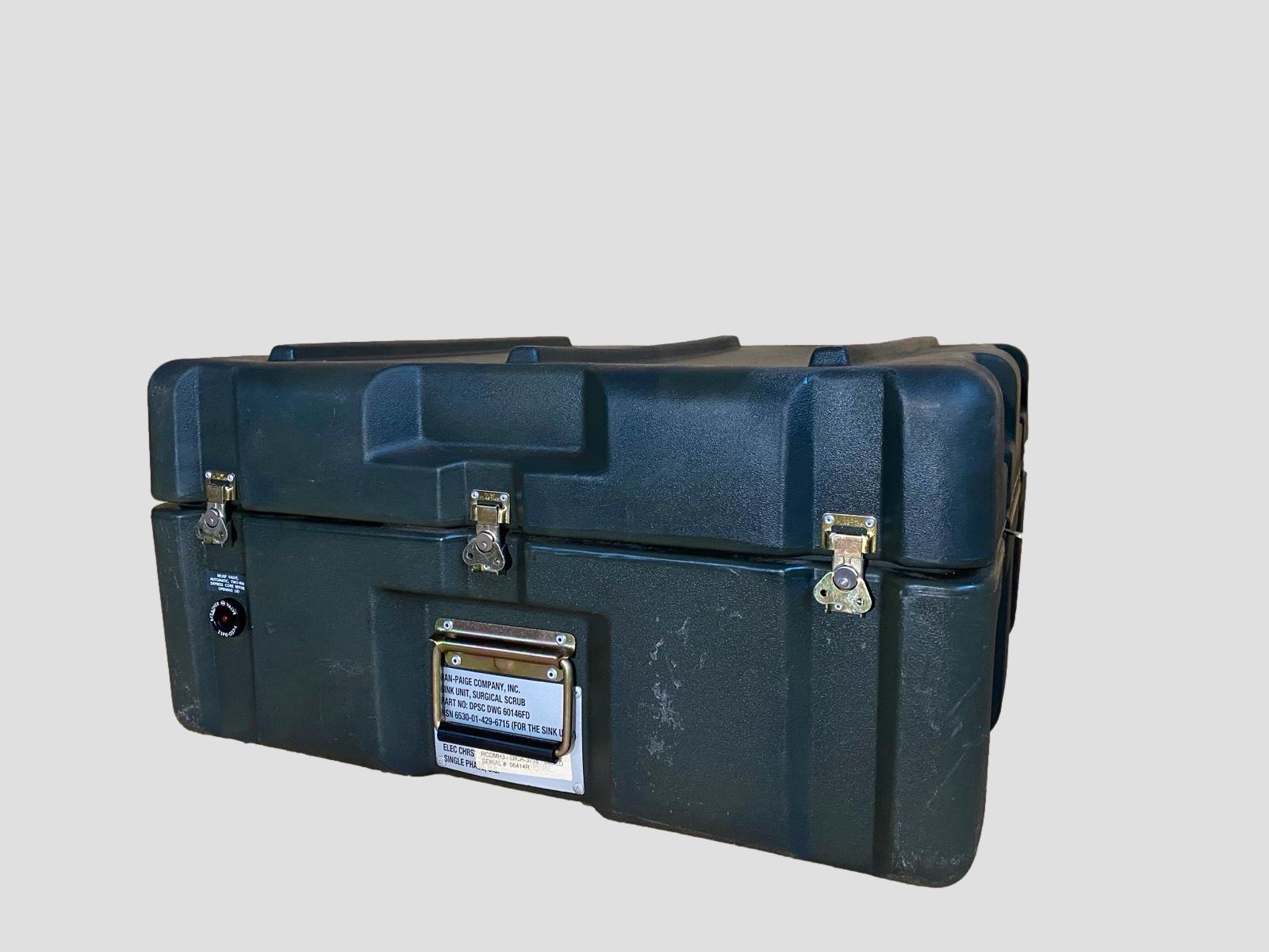 US Army Feld Medical Waschbecken Outdoor Camping Sink Unit BE