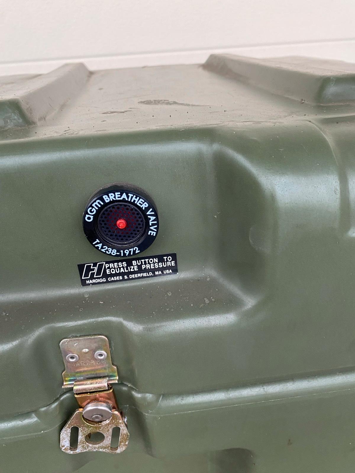 US Army Hardigg,Trolley, Case, Transportkiste NOS