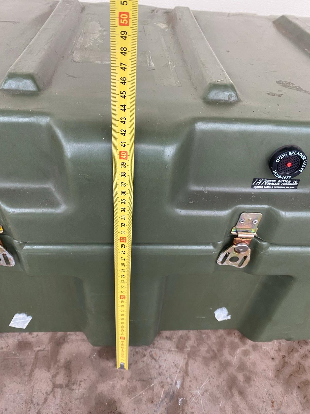 US Army Hardigg,Trolley, Case, Transportkiste NOS