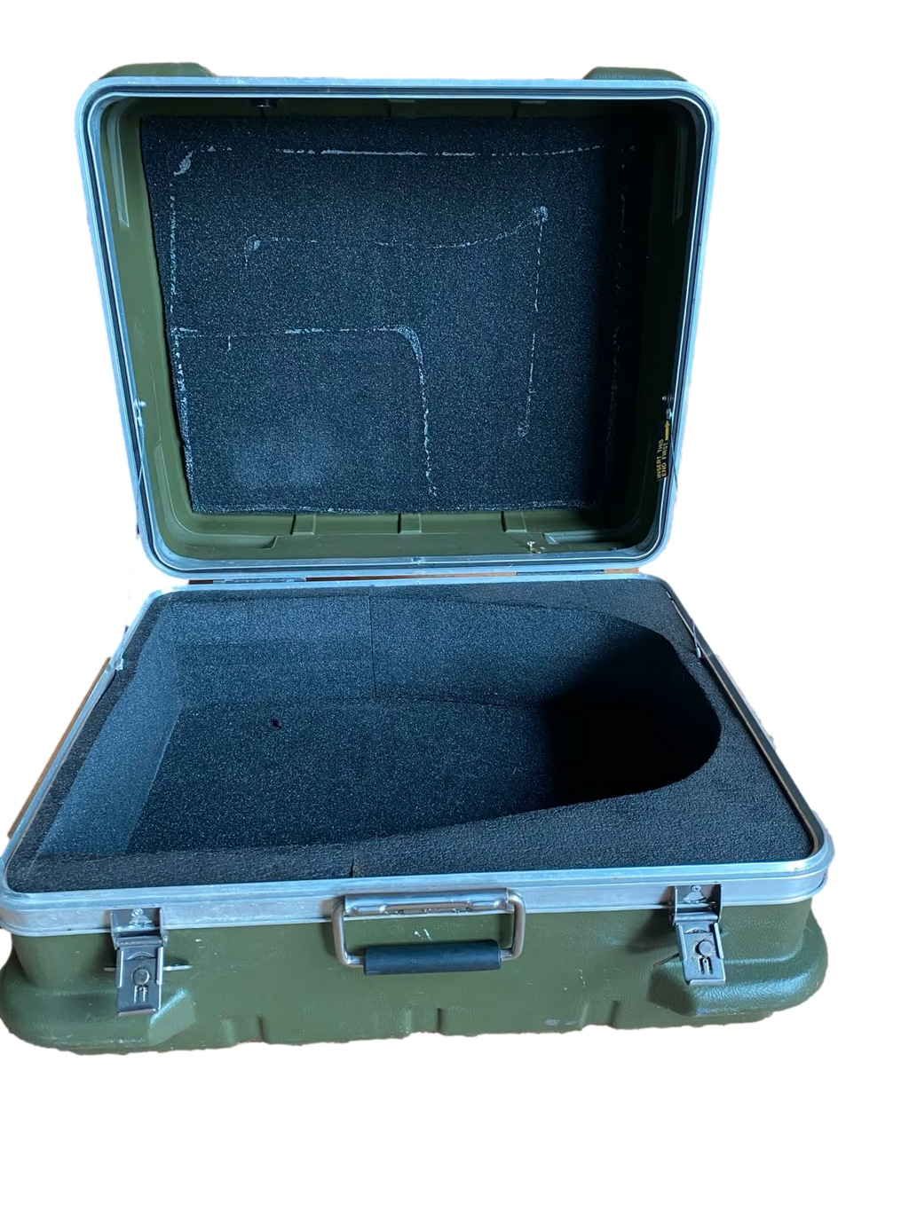 US Army Transportkiste Mne Detecting Set 60x50x33cm Case NOS