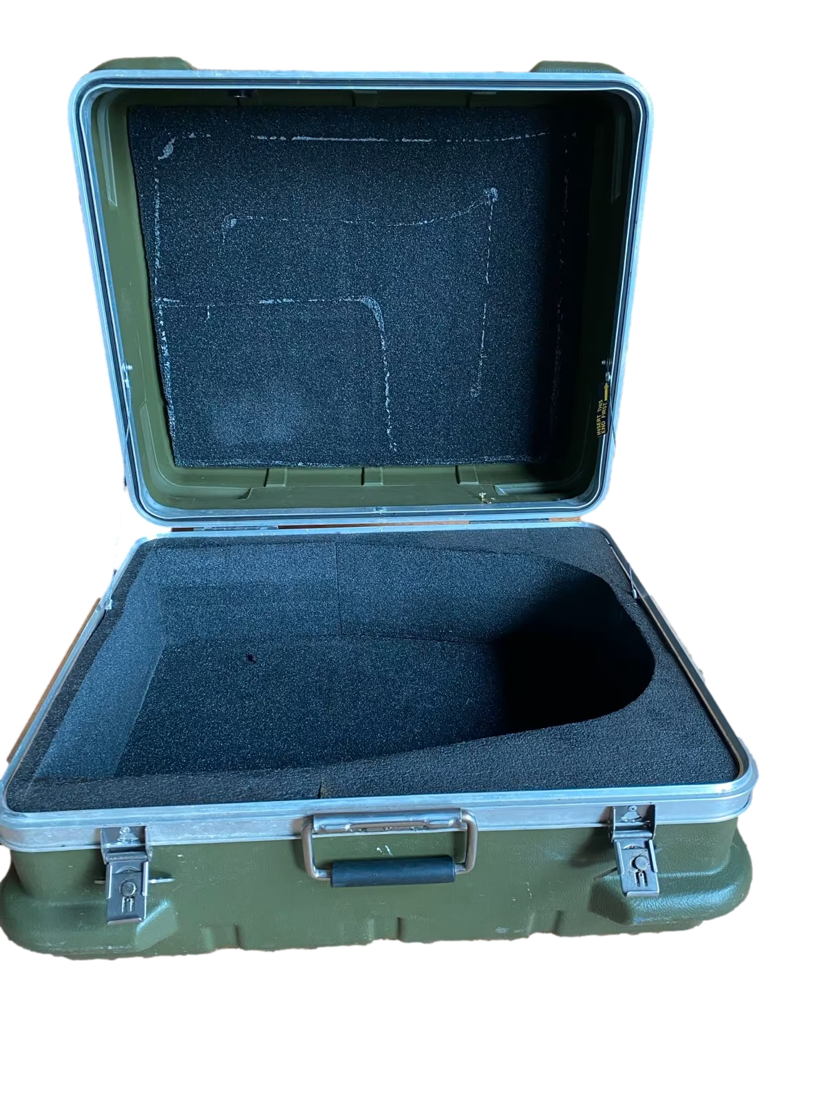 US Army Transportkiste Mne Detecting Set 60x50x33cm Case NOS