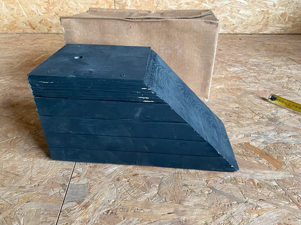 US Army Original Holz,Metal Unterlegkeil Neu Bundeswehr Oldtimer