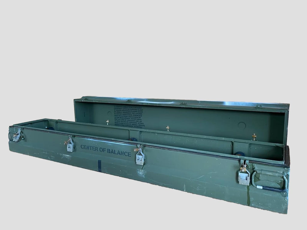 US Army Hellfire Case Box Missile Munitionskiste Expedition BW