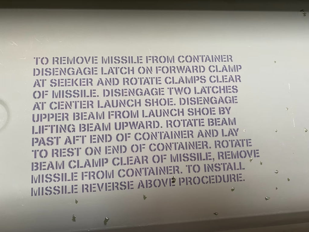 US Army Hellfire Case Box Missile Munitionskiste Expedition BW