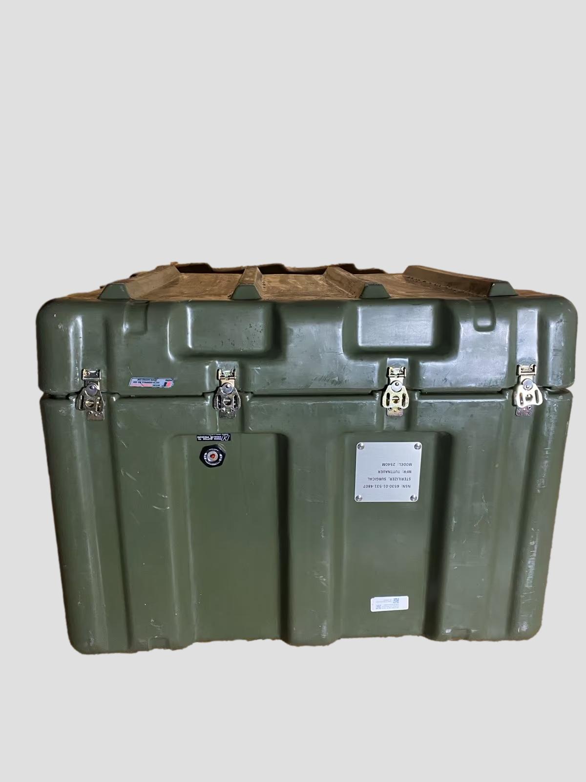 US Army Hardigg Case/ Pelican Box-Outdoor Humvee Transport
