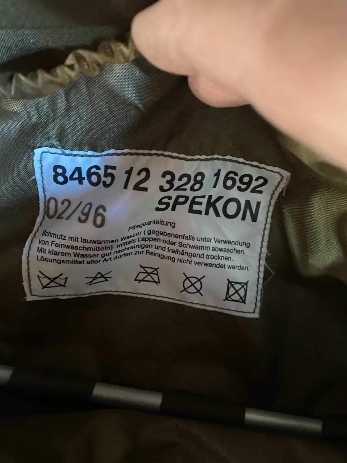 Bundeswehr Kampfrucksack NOS Rucksack Fallschirmjäger