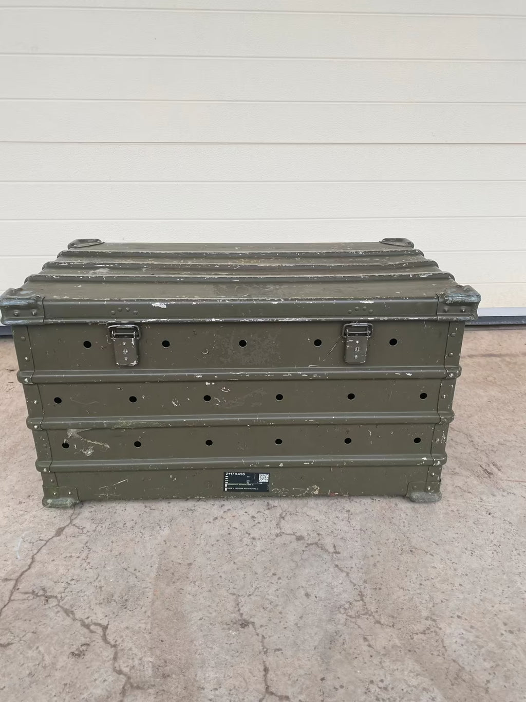 Schweizer Militär Proviantkiste, Zarges, Alu, EDAK