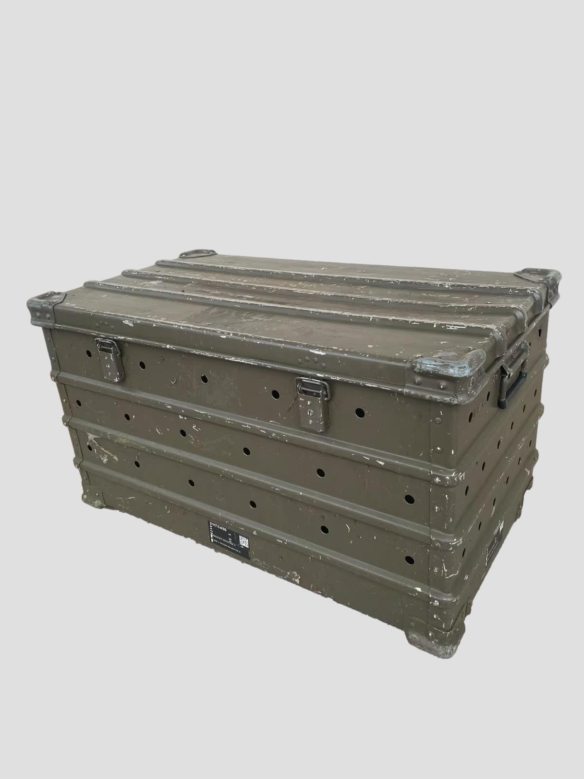 Schweizer Militär Proviantkiste, Zarges, Alu, EDAK