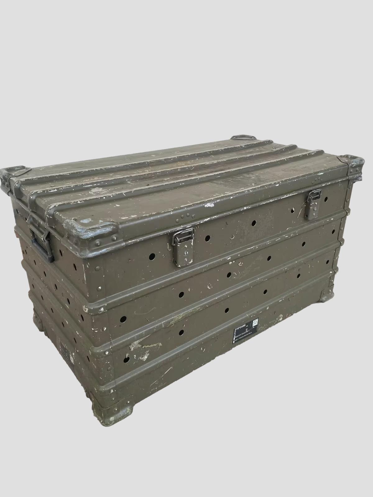 Schweizer Militär Proviantkiste, Zarges, Alu, EDAK