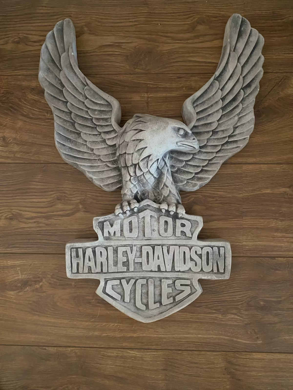 US Army Harley-Davidson Eagle 65cmx45cm 12kg Wanddeko