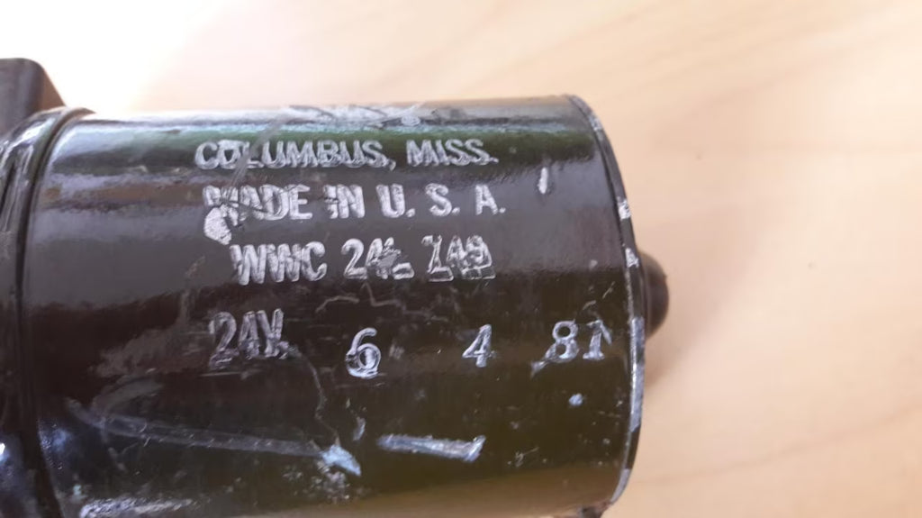 Bosch Scheibenwischer Motor 24 V US Army Columbus Miss