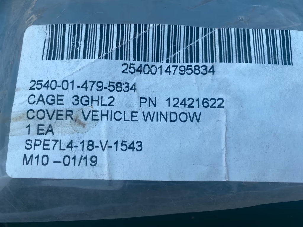 Cover Vehicle Window Hummer Humvee H1 US Army