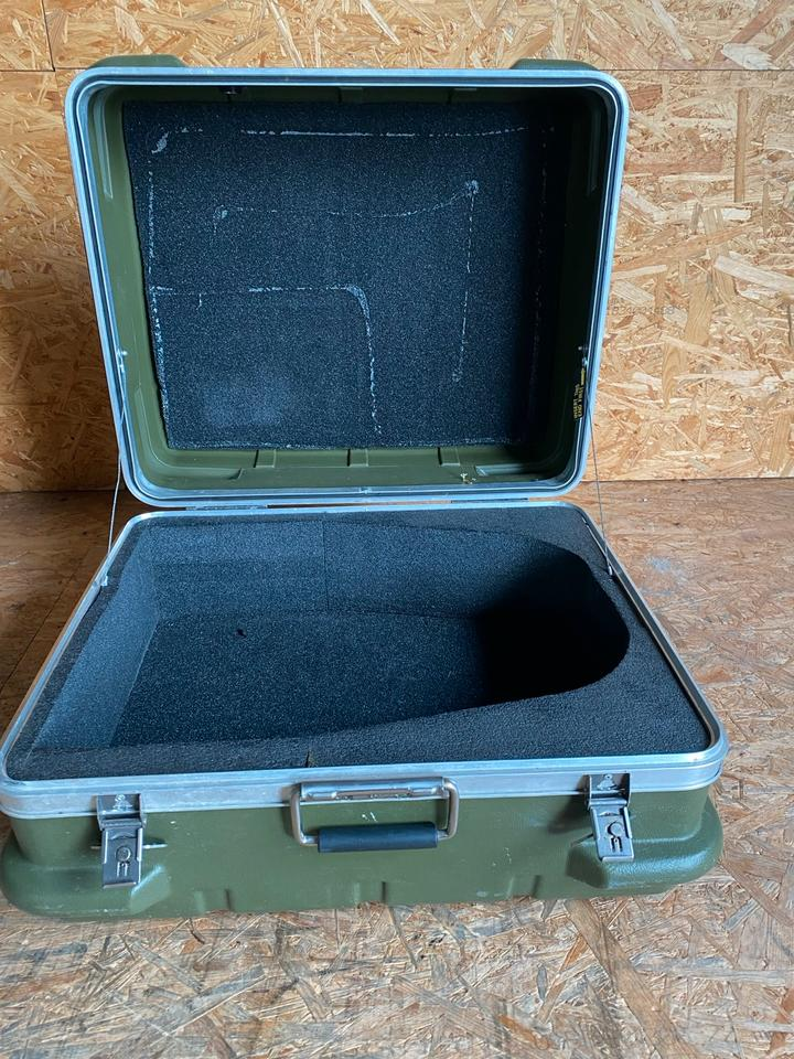 US Army Transportkiste Mine Detecting Set 60x50x33cm Case NOS