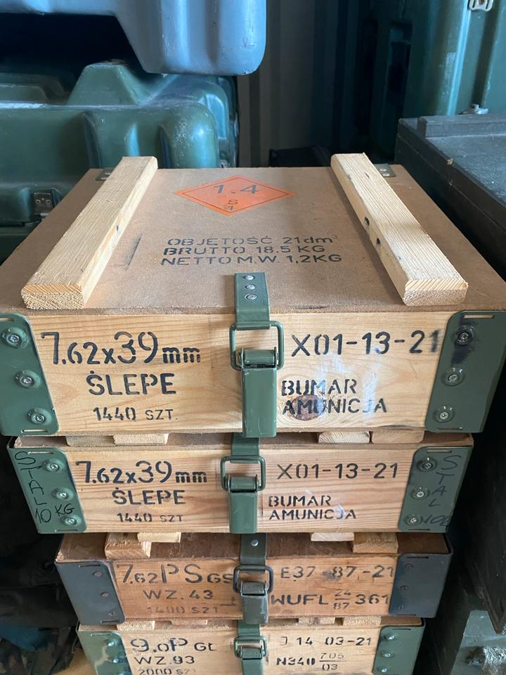 AK 47 Munitionskiste Holz Neuwertig 7,62x39 M34