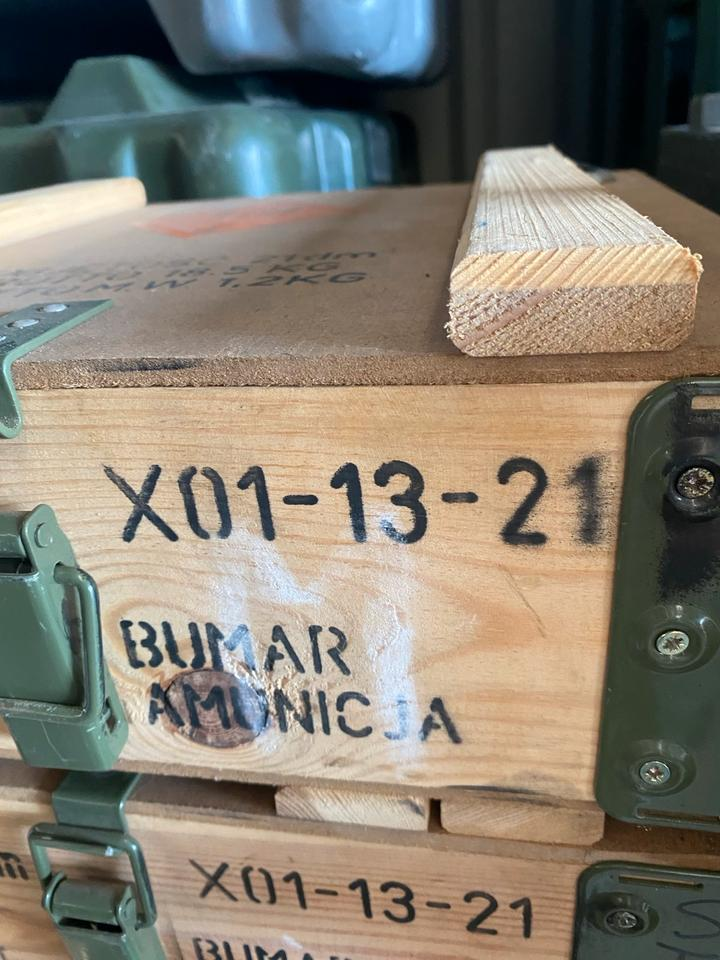 AK 47 Munitionskiste Holz Neuwertig 7,62x39 M34
