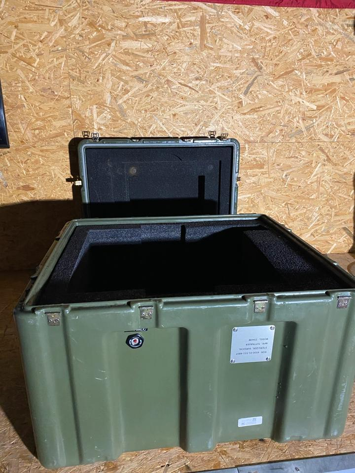US Army Hardigg Case/ Pelican Box-Outdoor Humvee Transport