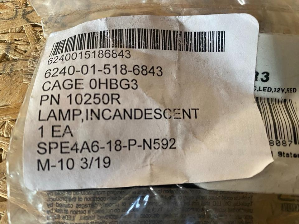 US Army Trucklite led Linse Seitenmarkierung LKW Bundeswehr NOS