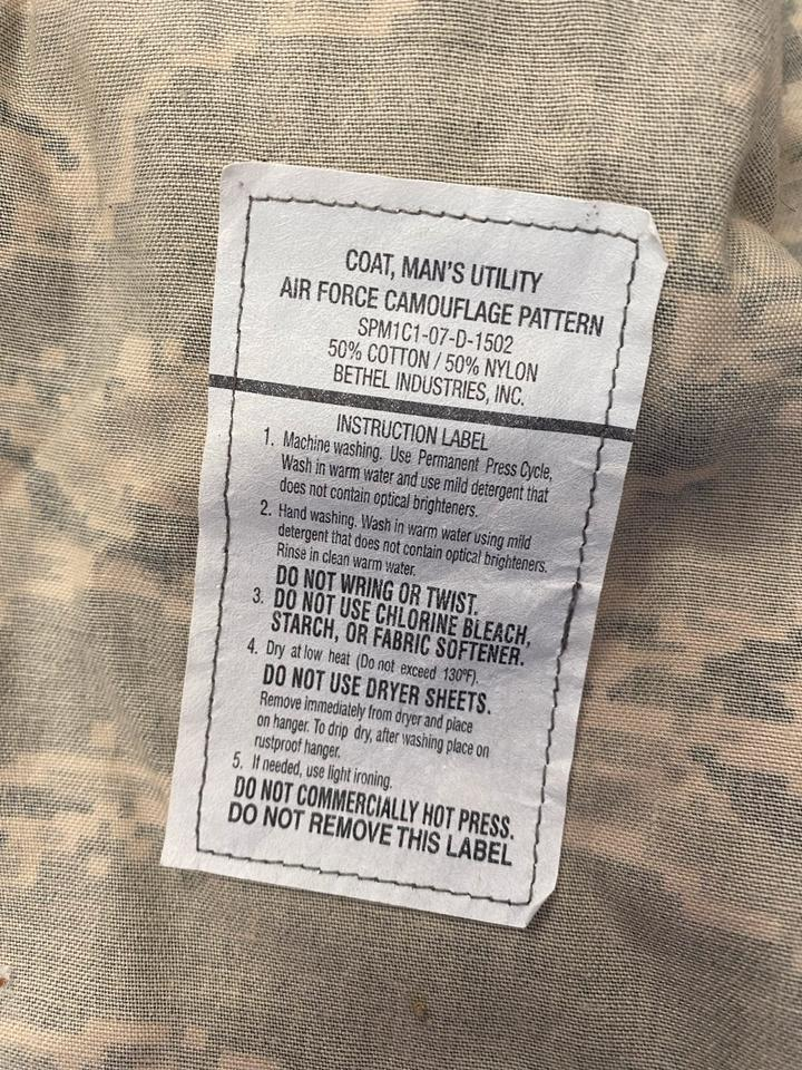 US Army Air Force original Jacke DSCP NOS