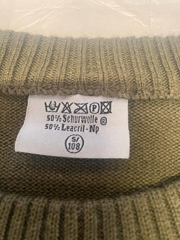 Bundesheer Winter Pullover Gr L Militär Army