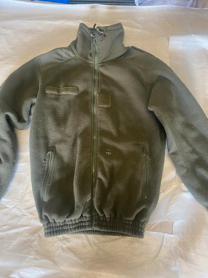 Militärische Fleece Jacke, Holland, Camping Outdoor
