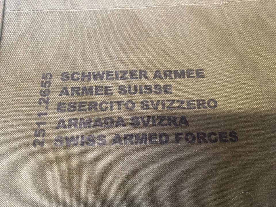 Schweizer Militär Kleider Tasche, Dienstjacke NOS