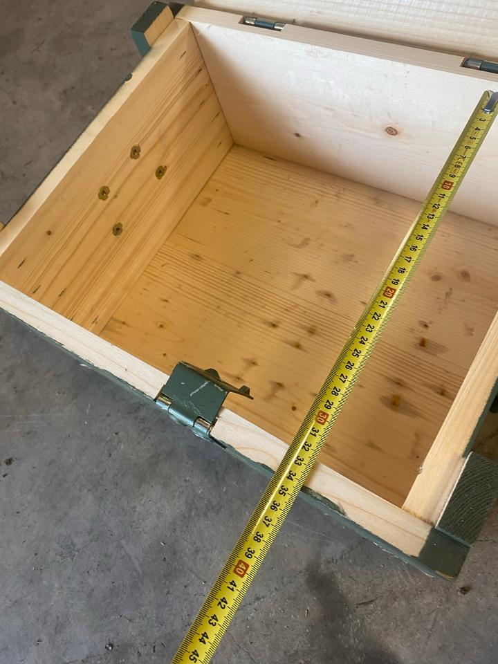 Bundeswehr Munitionskiste Holz Neuwertig BW 7,62x51 G3