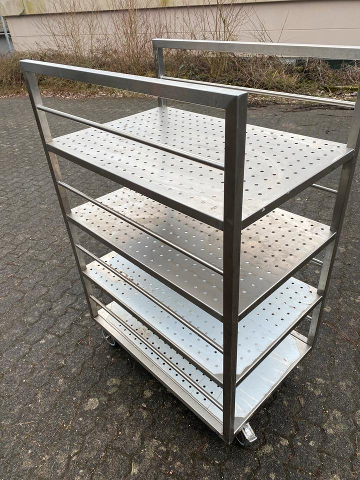 Edelstahl Gastronomie Brotkühlwagen, Bäcker, Militär Küche