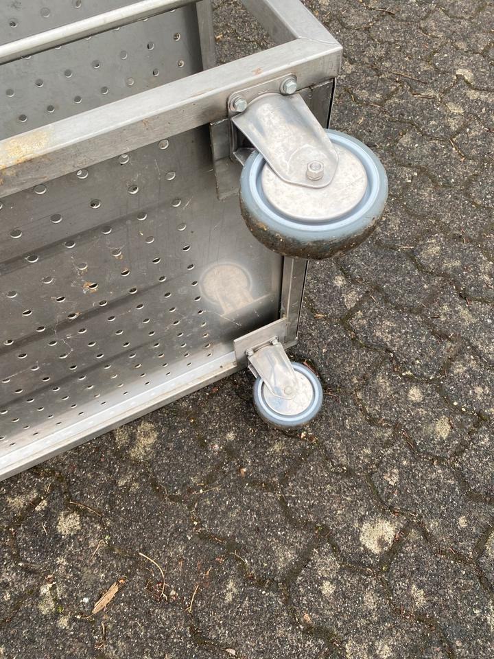 Edelstahl Gastronomie Brotkühlwagen, Bäcker, Militär Küche