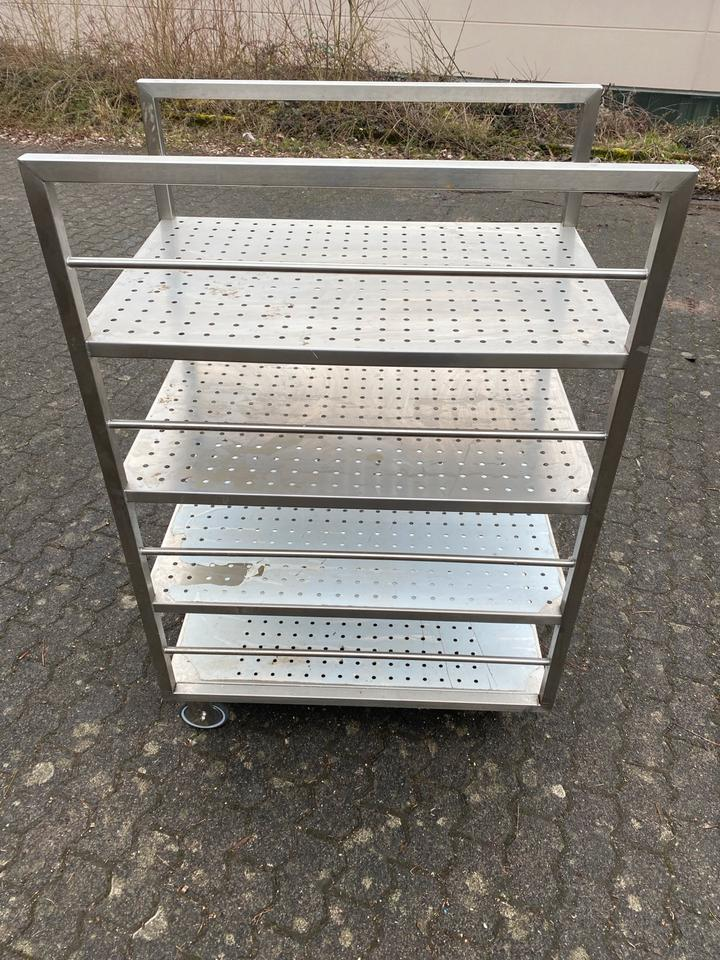 Edelstahl Gastronomie Brotkühlwagen, Bäcker, Militär Küche