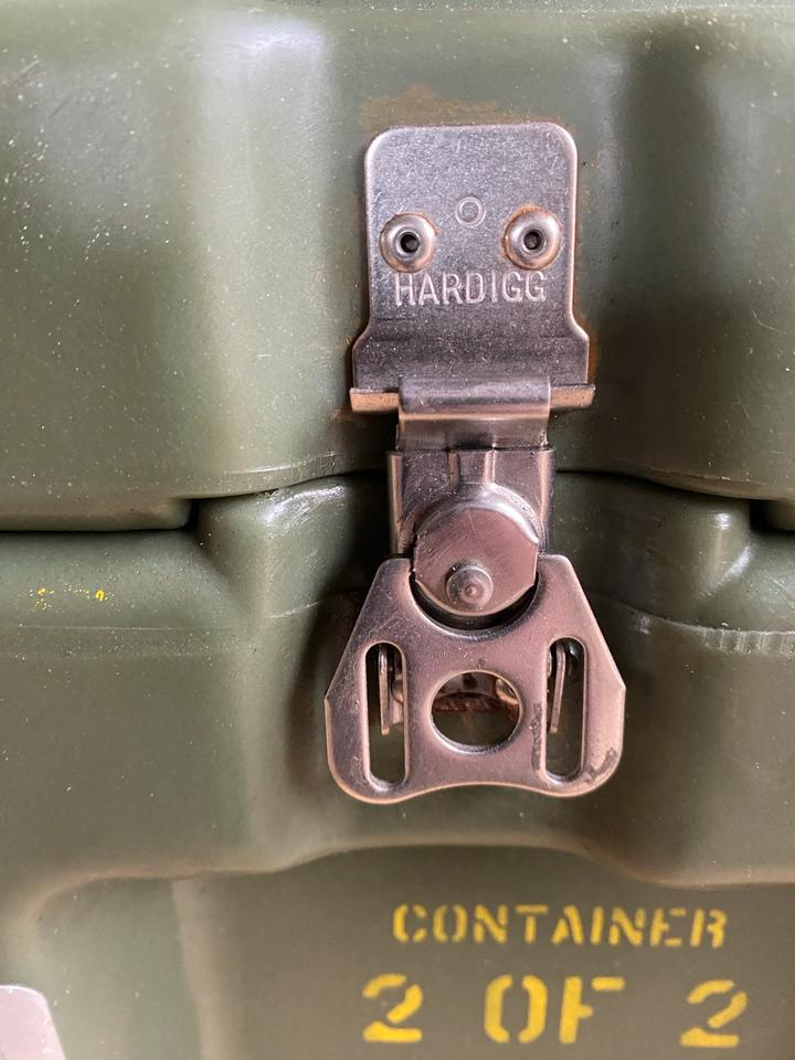 US Army Hardigg Box, Case, Militär Outdoor Bundeswehr NOS