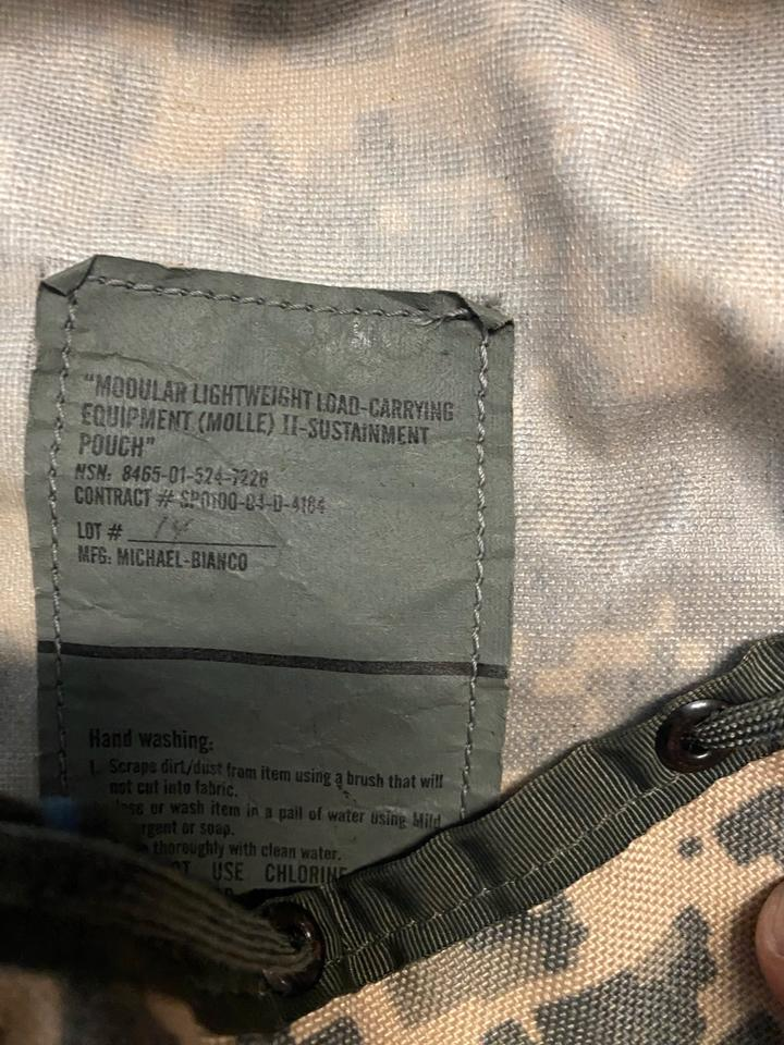 US Army Molle II Load-Carrying Military Humvee