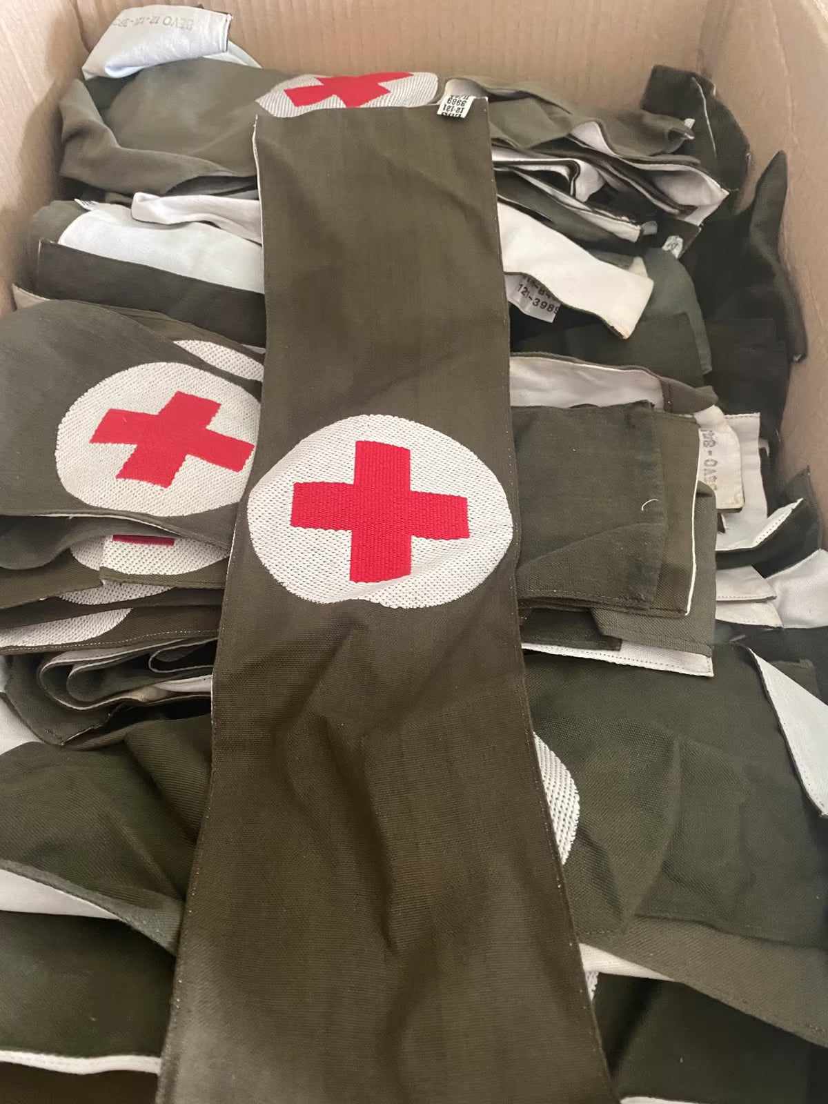 Bundeswehr Rot Kreuz Armbinde 1960er 3 €