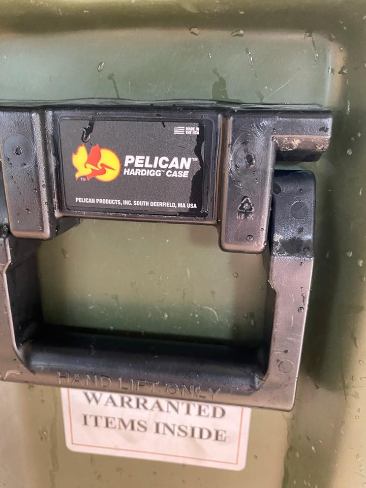 US Army Hardigg Pelican BOX Outdoor Camping Bundeswehr