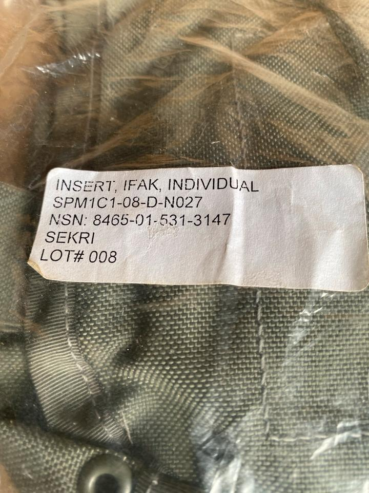 US Army IFAK NEU Tasche Militär, Erste Hilfe Bundeswehr