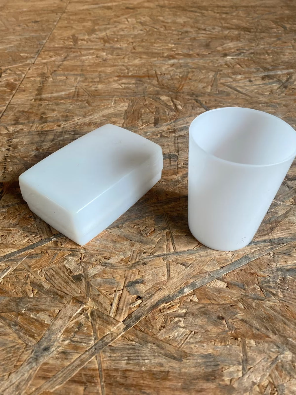 Militär US Army Zahnputz Becher, Seifenbox NOS Camping, Outdoor