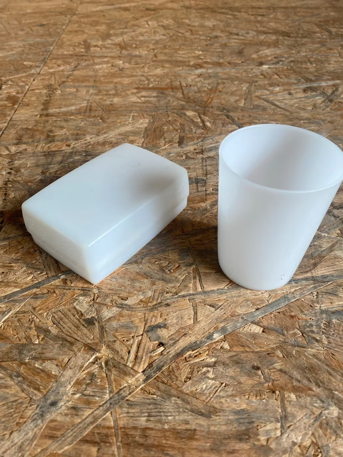 Militär US Army Zahnputz Becher, Seifenbox NOS Camping, Outdoor