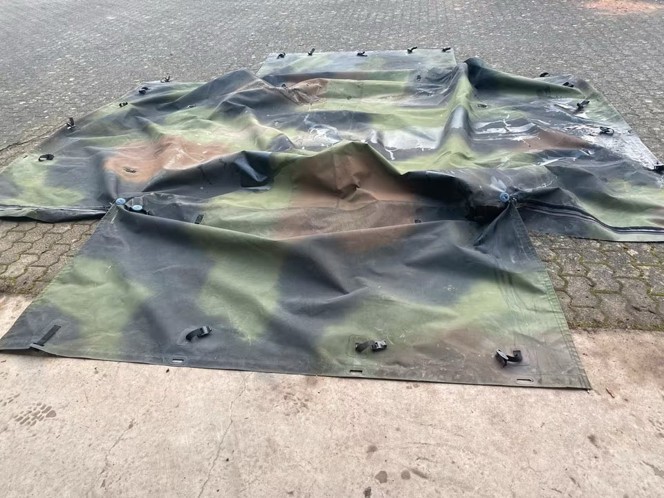 US Army Originalplane für M1101 „Silver Eagle“ Trailer / Humvee H1 – gebraucht