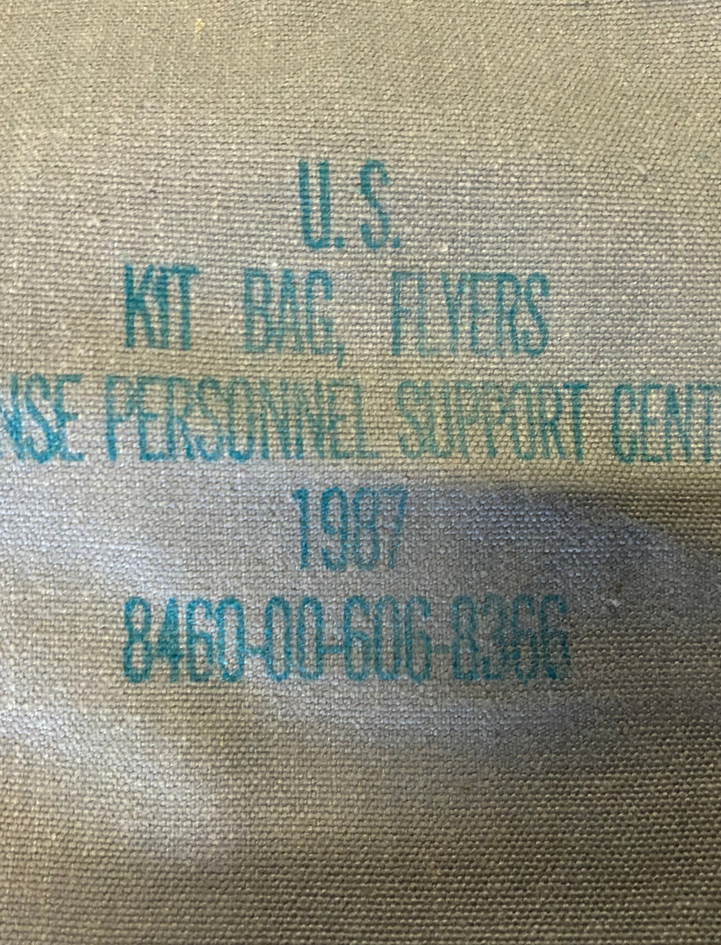 Original US Army Piloten Tasche BAG NOS