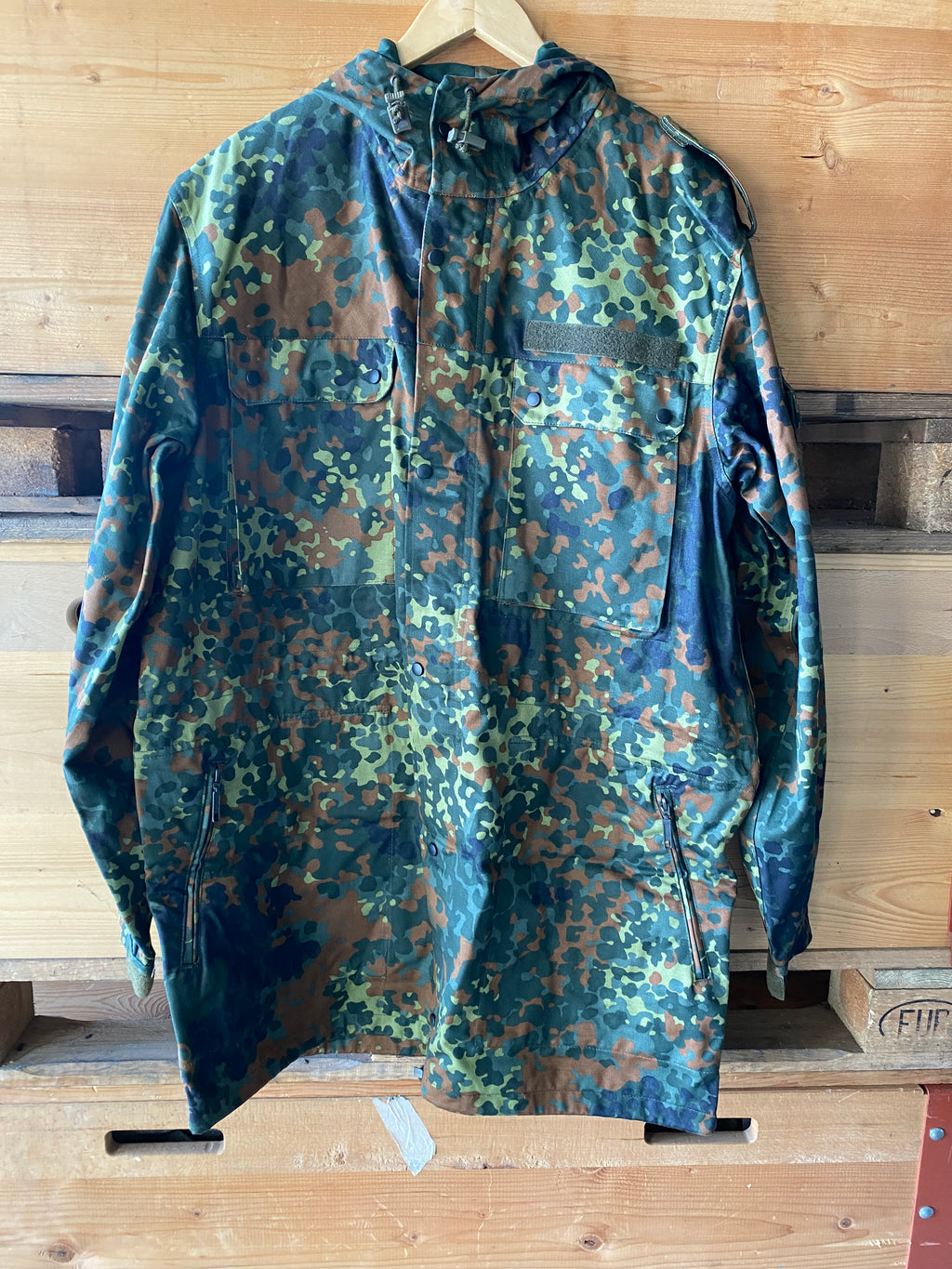 Original Bundeswehr Parka NOS Flecktarn