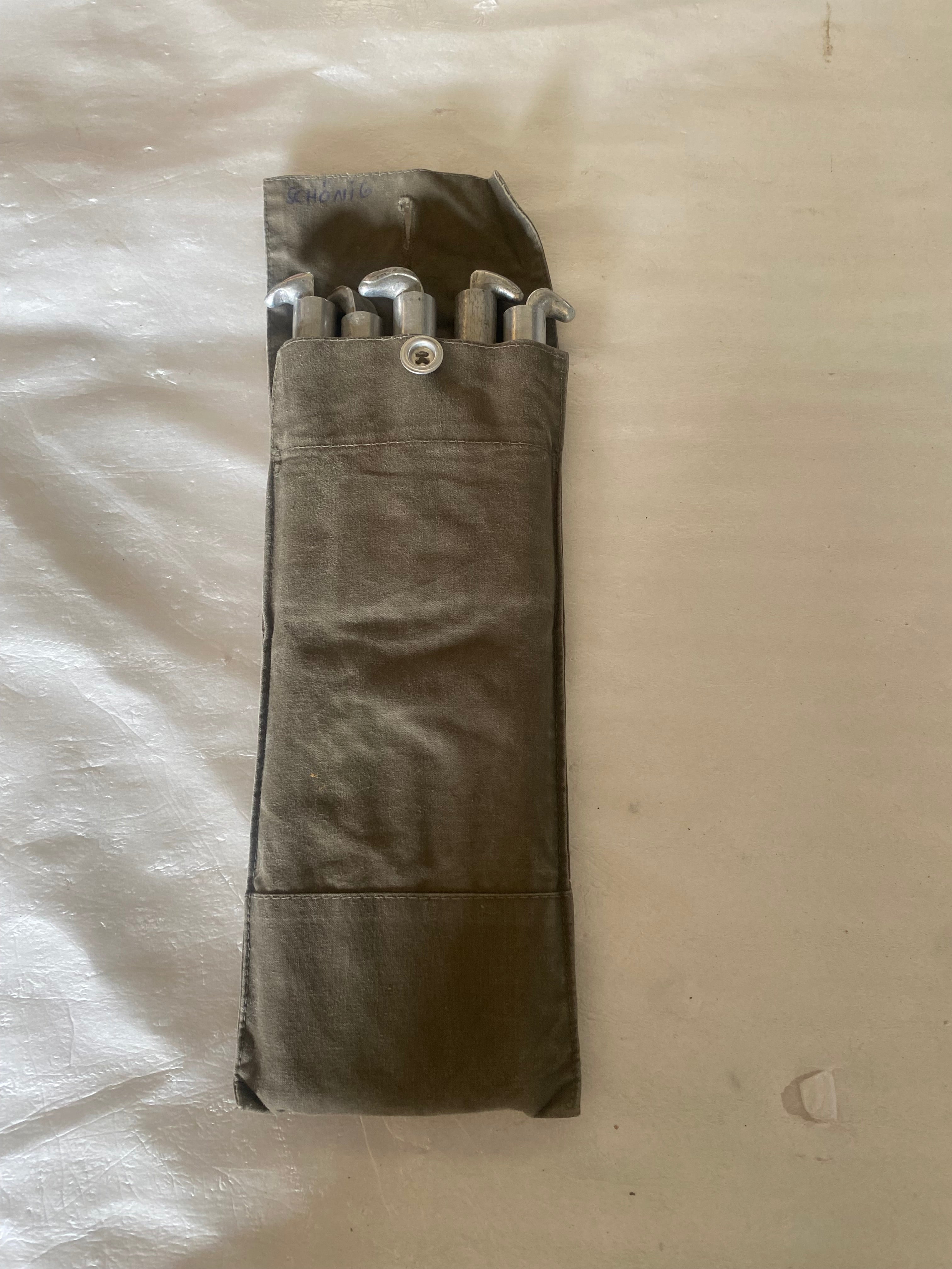 Original Bundeswehr Zelt Zubehör Zeltstangen NOS