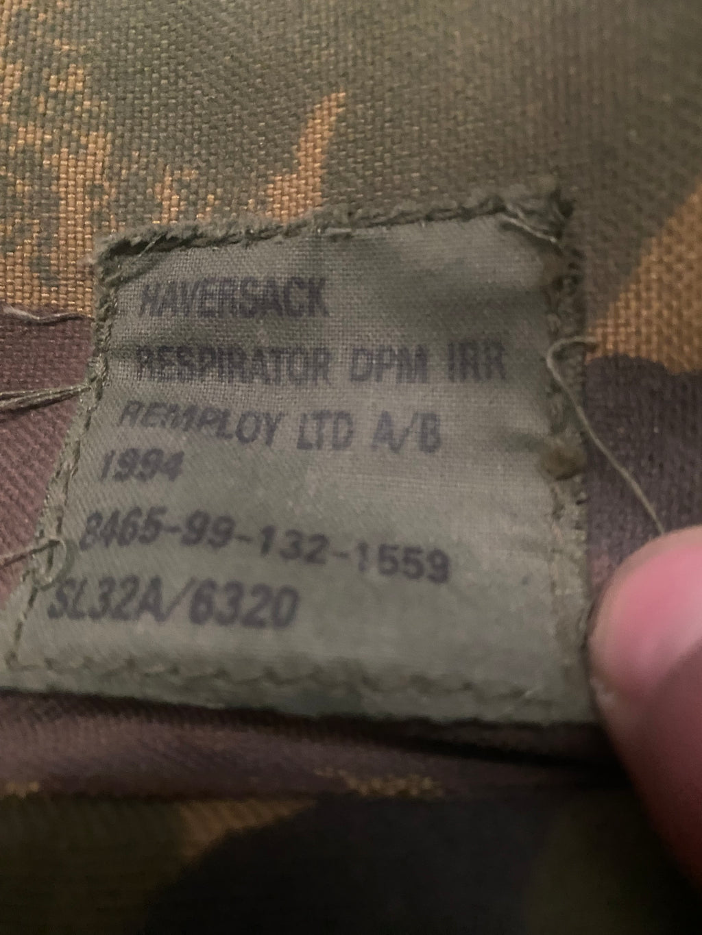 Holländischer Tasche Haversack Militär, BAG