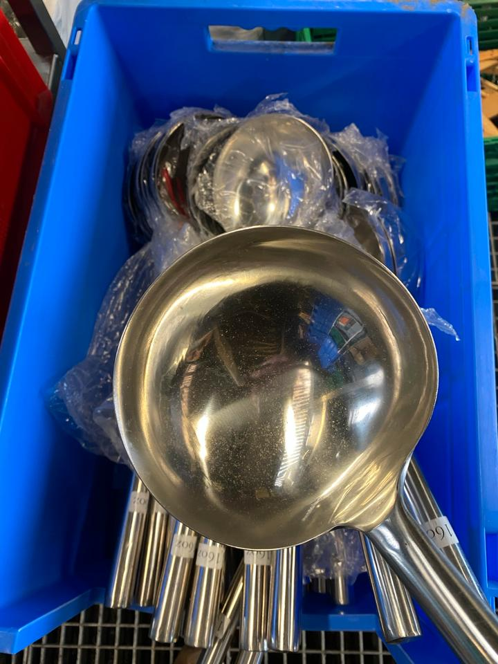 Militär Küche Gastronomie Behälter Kellen, Rieber