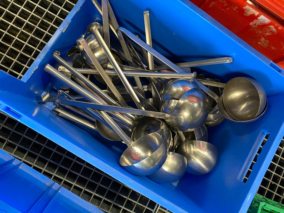 Militär Küche Gastronomie Behälter Kellen, Rieber