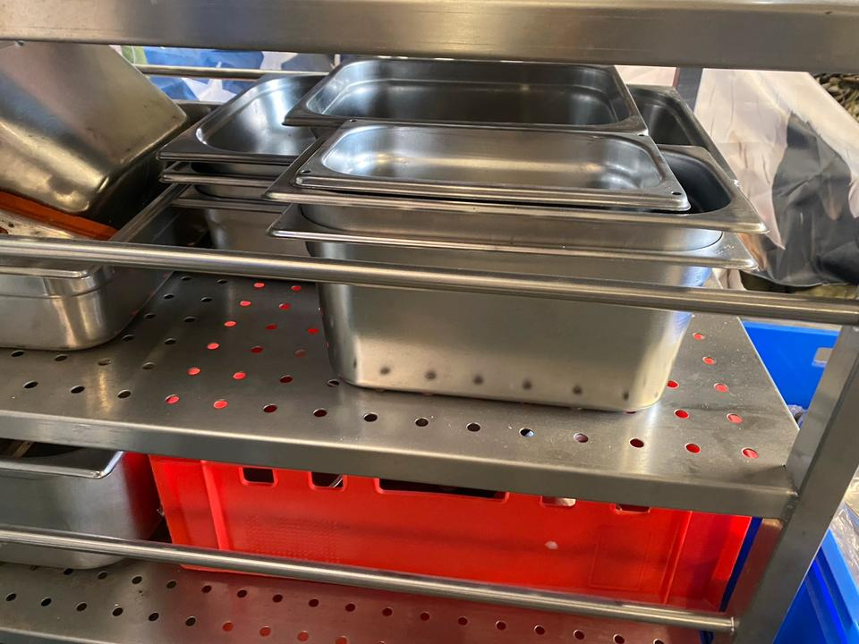 Militär Küche Gastronomie Behälter Kellen, Rieber