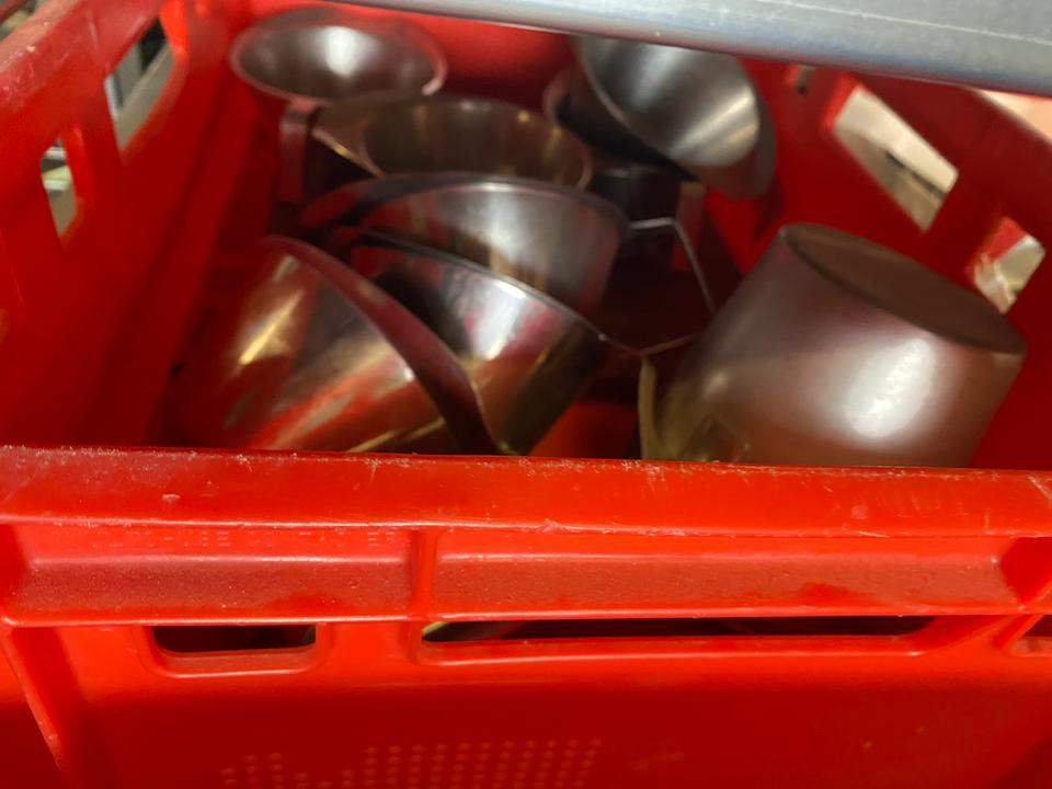 Militär Küche Gastronomie Behälter Kellen, Rieber