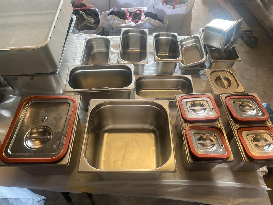 Militär Küche Gastronomie Behälter Kellen, Rieber