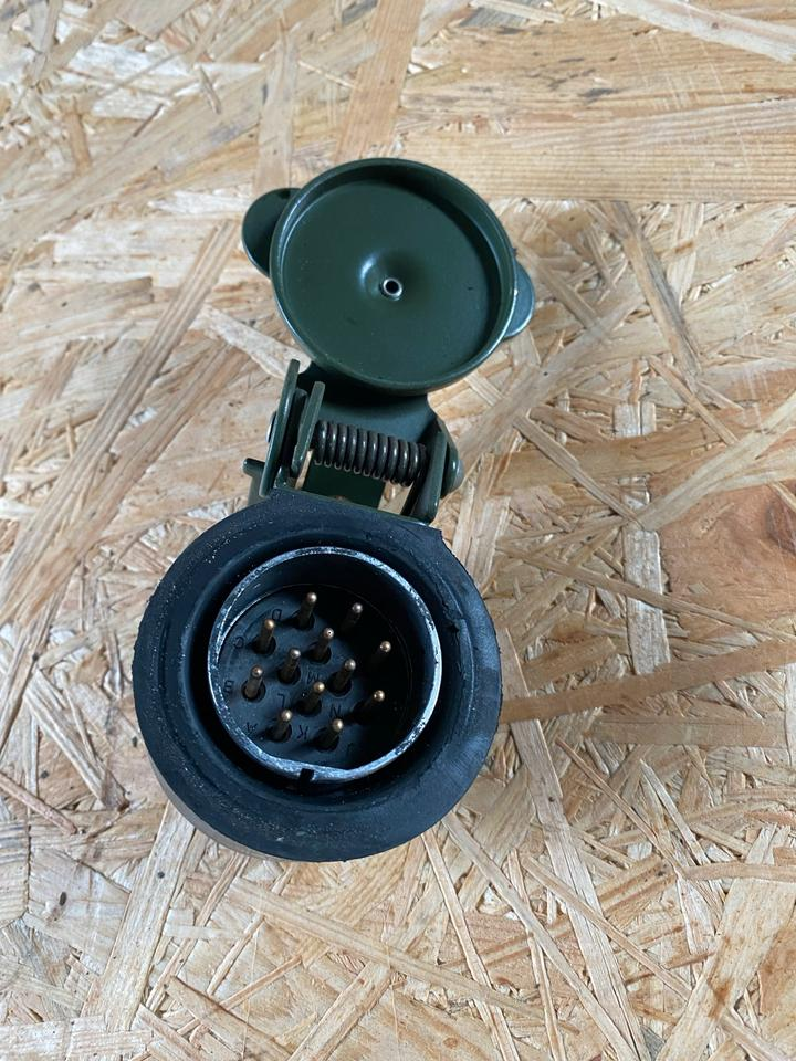 Bundeswehr 12 Pol Anhängerstecker Neu Unimog US Army